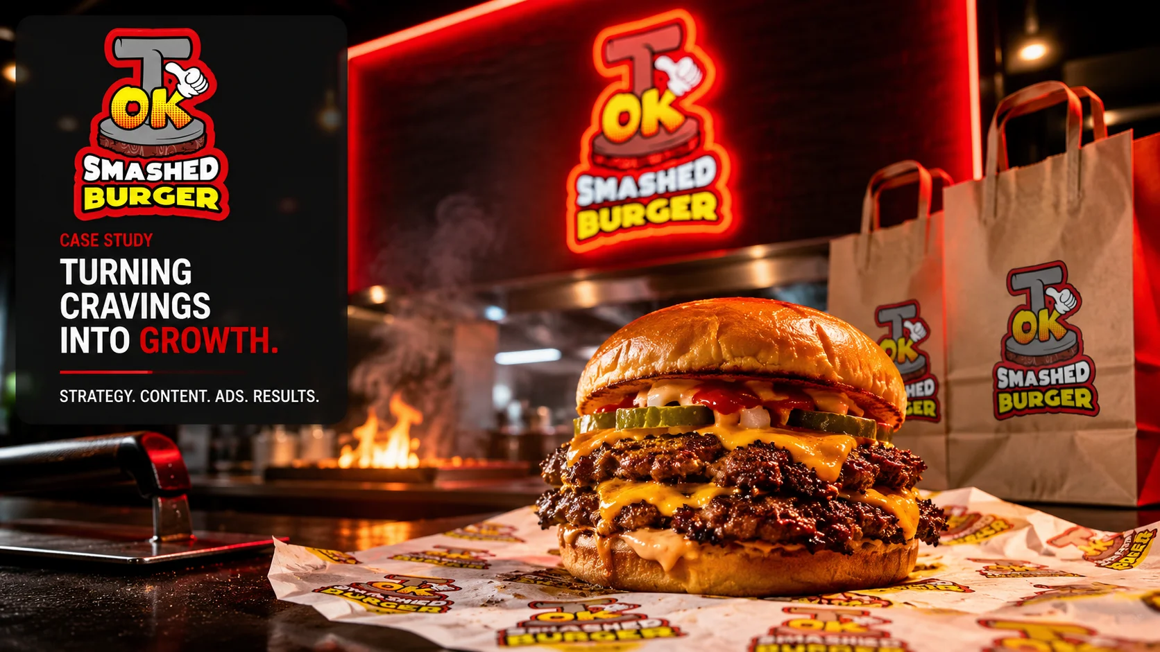 Ok Smashed Burger Meta Ads scaling case study
