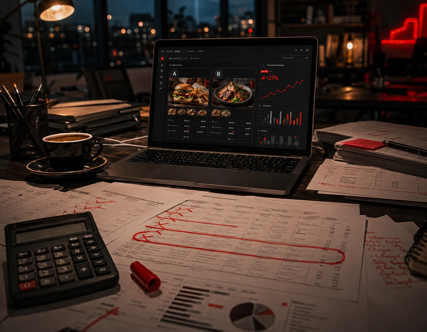 A/B testing and scaling of winning campaigns